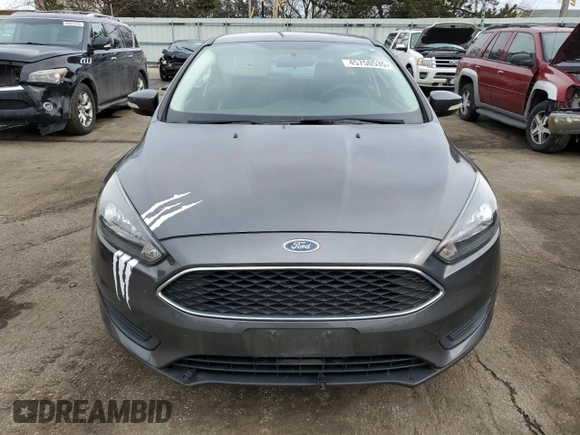 2017 Ford Focus SE with VIN 1FADP3K21HL340464, listed as a Copart auction lot 45750535 with 64,518 mi miles and Salvage Title. Bid and sale history available at carsss.com. Image 5.