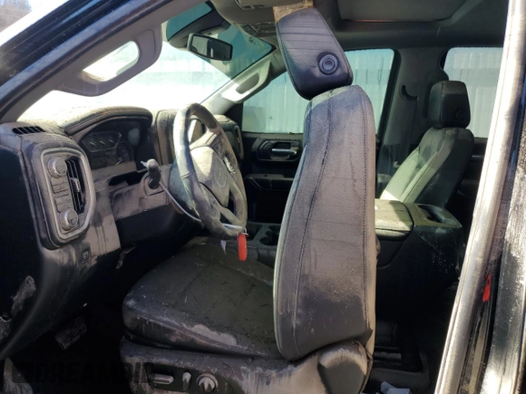 2022 GMC Sierra 1500 SLT with VIN 3GTU9DED8NG180664, listed as a Copart auction lot 47033665 with Not Provided miles and Salvage Title. Bid and sale history available at DreamBid. Image 7.