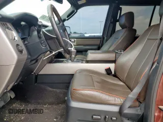 2016 Ford Expedition XLT with VIN 1FMJU1HTXGEF05758, listed as a Copart auction lot 60071505 with 164,574 mi miles and Salvage title. Bid and sale history available at DreamBid. Image 7.