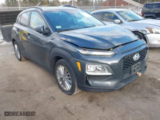 2021 Hyundai Kona SEL with VIN KM8K22AA1MU661195, listed as a IAAI auction lot 41348313 with 46,236 mi miles. Bid and sale history available at carsss.com. Image 1.
