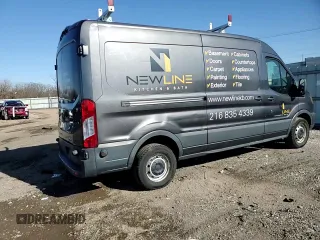 2018 Ford Transit with VIN 1FTYR2CM6JKA09519, listed as a Copart auction lot 51443855 with 177,239 mi miles and Salvage Title. Bid and sale history available at DreamBid. Image 14.