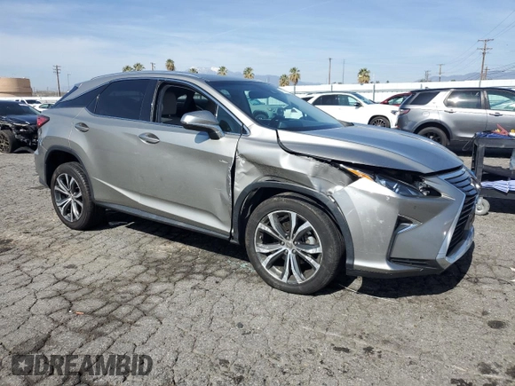 2017 Lexus RX with VIN 2T2ZZMCA9HC083871, listed as a Copart auction lot 45741825 with 35,161 mi miles and Salvage Title. Bid and sale history available at carsss.com. Image 4.