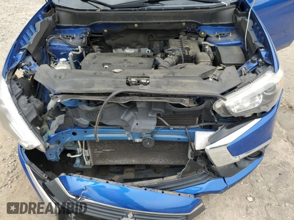 2017 Mitsubishi Outlander ES with VIN JA4AP3AU1HZ008838, listed as a Copart auction lot 57061035 with 132,939 mi miles and Salvage title. Bid and sale history available at DreamBid. Image 12.