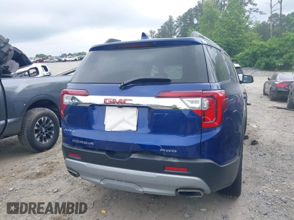 2023 GMC Acadia SLT with VIN 1GKKNUL45PZ234113, listed as a IAAI auction lot 42271635 with 54,360 mi miles and . Bid and sale history available at DreamBid. Image 6.