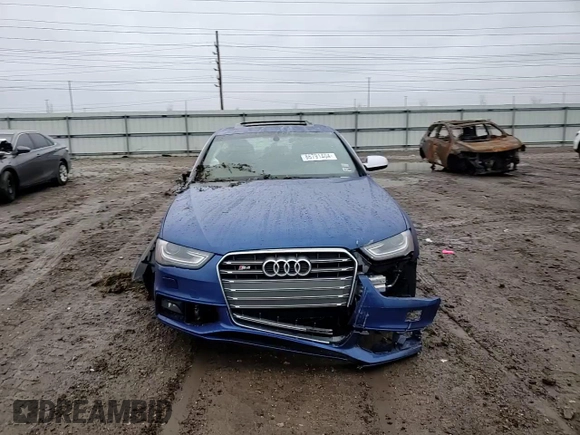 2015 Audi S4 Premium Plus with VIN WAUDGAFL2FA038723, listed as a Copart auction lot 86791404 with 93,500 mi miles and Salvage Title. Bid and sale history available at carsss.com. Image 11.