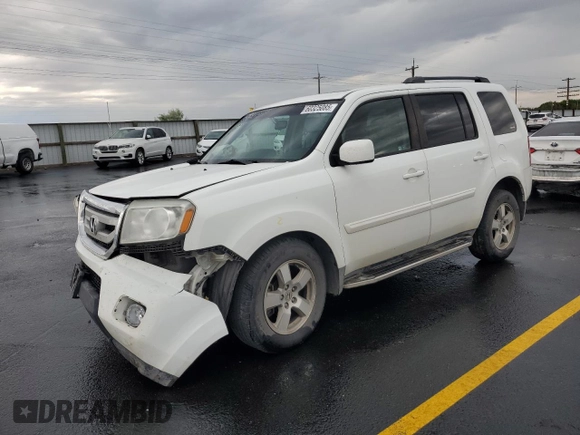 2011 Honda Pilot EX-L with VIN 5FNYF4H76BB102272, listed as a Copart auction lot 60325085 with 274,662 mi miles and Salvage title. Bid and sale history available at DreamBid. Image 1.