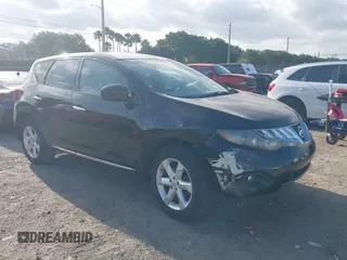 2009 Nissan Murano SL with VIN JN8AZ18U69W101310, listed as a IAAI auction lot 41912974 with 126,321 mi miles and . Bid and sale history available at carsss.com. Image 6.