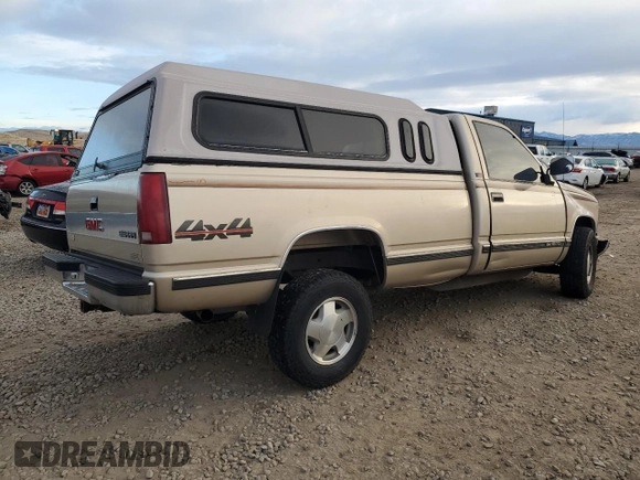 1989 GMC Sierra 1500 with VIN 2GTEK14K0K1565339, listed as a Copart auction lot 83792294 with Not Provided miles and Salvage Title. Bid and sale history available at DreamBid. Image 3.