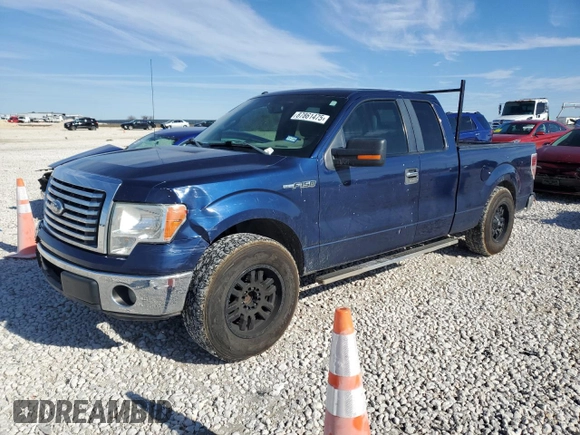 2011 Ford F-150 XL with VIN 1FTFX1CF2BFC48682, listed as a Copart auction lot 87861475 with 152,509 mi miles and Salvage Title. Bid and sale history available at carsss.com. Image 1.
