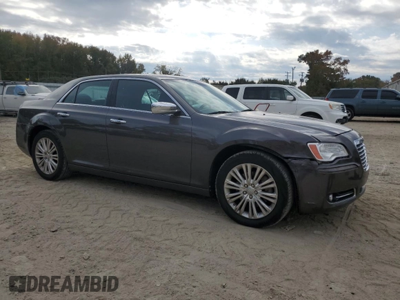 2014 Chrysler 300 C with VIN 2C3CCAKT6EH109281, listed as a Copart auction lot 79534984 with 183,148 mi miles and Salvage Title. Bid and sale history available at DreamBid. Image 4.