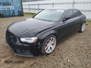 2013 Audi A4 Premium with VIN WAUAFAFL4DN048505, listed as a Copart auction lot 43472675 with 150,974 mi miles and Salvage Title. Bid and sale history available at carsss.com. Image 1.