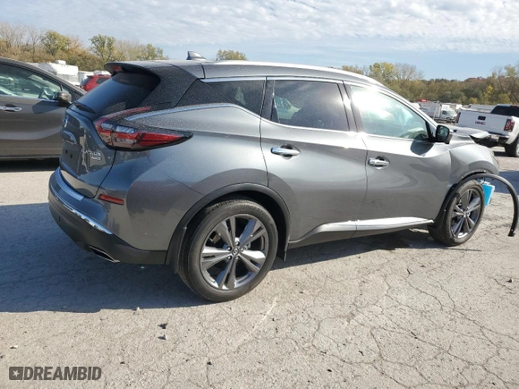 2020 Nissan Murano Platinum with VIN 5N1AZ2DS6LN165510, listed as a Copart auction lot 77470184 with 20,174 mi miles and Salvage Title. Bid and sale history available at carsss.com. Image 3.