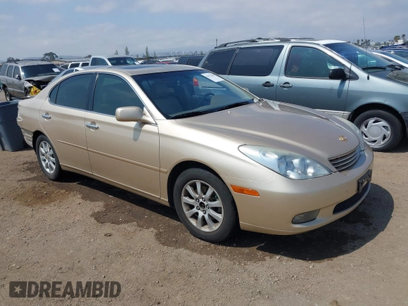 2003 Lexus ES 300 with VIN JTHBF30G430132283, listed as a IAAI auction lot 42172610 with 147,109 mi miles and . Bid and sale history available at DreamBid. Image 1.