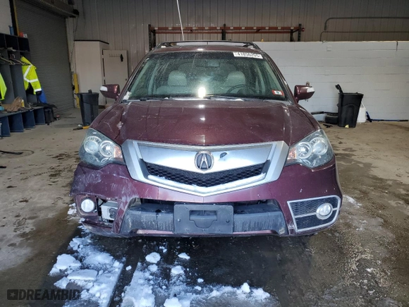 2011 Acura RDX Tech Pkg with VIN 5J8TB1H55BA005318, listed as a Copart auction lot 41856205 with 221,747 mi miles and Salvage Title. Bid and sale history available at carsss.com. Image 5.