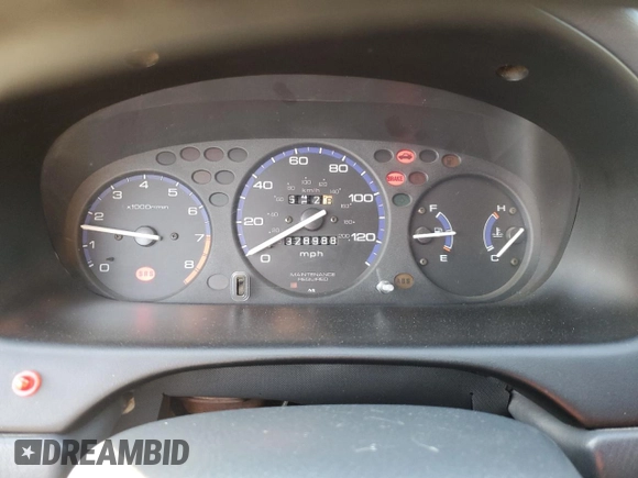 1998 Honda Civic DX with VIN 1HGEJ6127WL054586, listed as a Copart auction lot 48623585 with 328,988 mi miles and Salvage Title. Bid and sale history available at carsss.com. Image 9.
