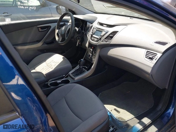 2015 Hyundai Elantra SE with VIN 5NPDH4AE4FH630370, listed as a IAAI auction lot 41983096 with 83,800 mi miles. Bid and sale history available at carsss.com. Image 5.