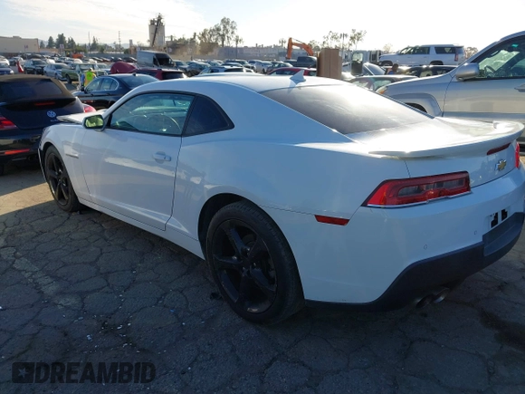 2014 Chevrolet Camaro LT z VIN 2G1FC1E39E9321549, wystawiony jako IAAI lot #41582840 z przebiegiem 129 495 mil mil oraz . Historia ofert i sprzedaży dostępna na DreamBid. Obrazek 3.