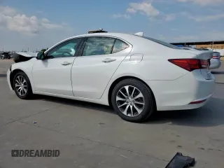 2017 Acura TLX with VIN 19UUB1F34HA002733, listed as a Copart auction lot 51341875 with 184,982 mi miles and Salvage Title. Bid and sale history available at carsss.com. Image 2.