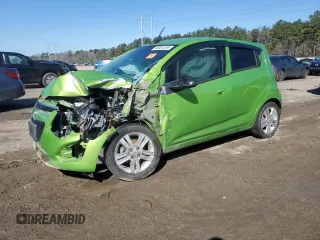 2015 Chevrolet Spark LS with VIN KL8CB6S98FC798284, listed as a Copart auction lot 46081255 with Not Provided miles and Salvage Title. Bid and sale history available at DreamBid. Image 1.