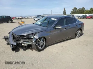 2019 Infiniti Q50 Luxe с VIN JN1EV7AP5KM543452, выставлен на аукционе Copart как лот 54948845 с пробегом 47 114 миль миль и Списание • Salvage title. История ставок и продаж доступна на DreamBid. Изображение 1.