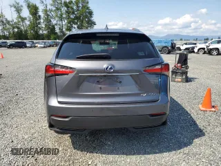 2017 Lexus NX 300h with VIN JTJBJRBZ1H2066494, listed as a Copart auction lot 61960475 with 34,428 mi miles and Salvage title. Bid and sale history available at DreamBid. Image 6.