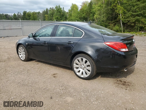 2011 Buick Regal CXL Turbo TO7 with VIN W04G15GV4B1079982, listed as a Copart auction lot 65069634 with 164,335 mi miles and Clean Title. Bid and sale history available at carsss.com. Image 2.