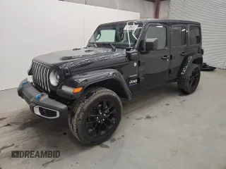 2023 Jeep Wrangler Sahara с VIN 1C4JJXP66PW698917, выставлен на аукционе Copart как лот 60612695 с пробегом 37 278 миль миль и Списание • Salvage title. История ставок и продаж доступна на DreamBid. Изображение 1.