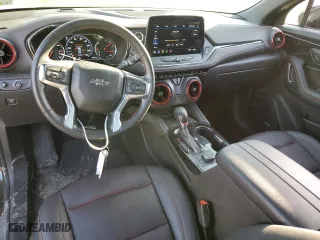 2023 Chevrolet Blazer RS with VIN 3GNKBERS5PS101422, listed as a Copart auction lot 48530545 with 39,195 mi miles and Salvage Title. Bid and sale history available at carsss.com. Image 8.