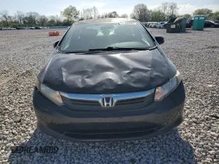 2012 Honda Civic LX with VIN 2HGFB2F56CH588345, listed as a Copart auction lot 54168335 with 149,901 mi miles and Salvage Title. Bid and sale history available at DreamBid. Image 5.