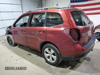 2015 Subaru Forester Premium with VIN JF2SJADC0FH458844, listed as a Copart auction lot 50400425 with 129,643 mi miles and Salvage Title. Bid and sale history available at DreamBid. Image 2.