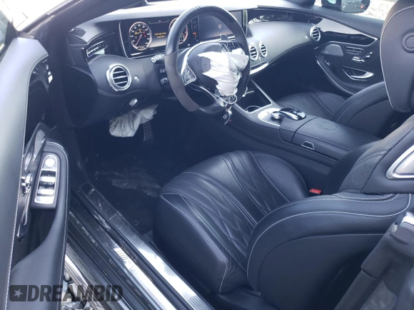 2016 Mercedes-Benz S 63 AMG with VIN WDDXJ7JB2GA017171, listed as a Copart auction lot 54714344 with 31,532 mi miles and Salvage Title. Bid and sale history available at DreamBid. Image 8.