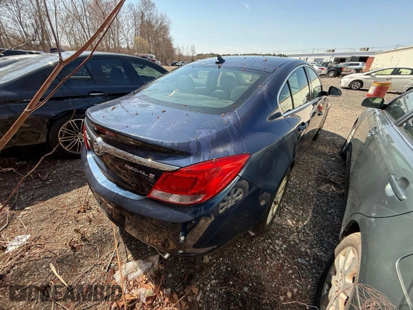 2011 Buick Regal CXL Turbo TO7 with VIN W04G15GV8B1117536, listed as a Copart auction lot 53015855 with 154,077 mi miles and Clean Title. Bid and sale history available at carsss.com. Image 4.