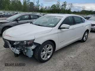 2014 Chevrolet Impala LT with VIN 1G1125S33EU165228, listed as a Copart auction lot 61419745 with 32,417 mi miles and Salvage title. Bid and sale history available at DreamBid. Image 1.