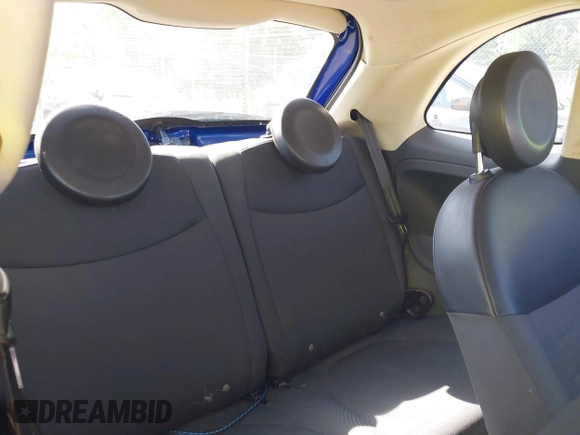 2012 FIAT 500 Pop with VIN 3C3CFFAR8CT114609, listed as a IAAI auction lot 42578651 with 126,922 mi miles and . Bid and sale history available at DreamBid. Image 8.