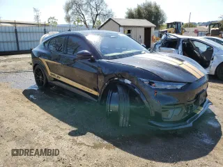2023 Ford Mustang Mach-E GT with VIN 3FMTK4SE8PMA75216, listed as a Copart auction lot 50100965 with Not Provided miles and Clean Title. Bid and sale history available at DreamBid. Image 4.