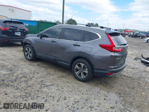 2019 Honda CR-V LX with VIN 2HKRW6H30KH208392, listed as a IAAI auction lot 41795592 with 74,771 mi miles. Bid and sale history available at carsss.com. Image 3.