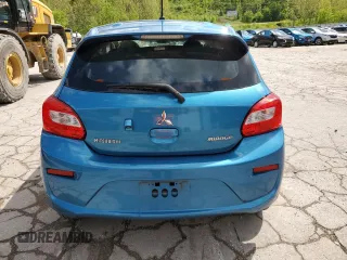 2019 Mitsubishi Mirage ES z VIN ML32A3HJ6KH009992, wystawiony jako Copart lot #55394765 z przebiegiem 26 158 mil mil oraz Szkoda całkowita • Salvage title. Historia ofert i sprzedaży dostępna na DreamBid. Obrazek 6.