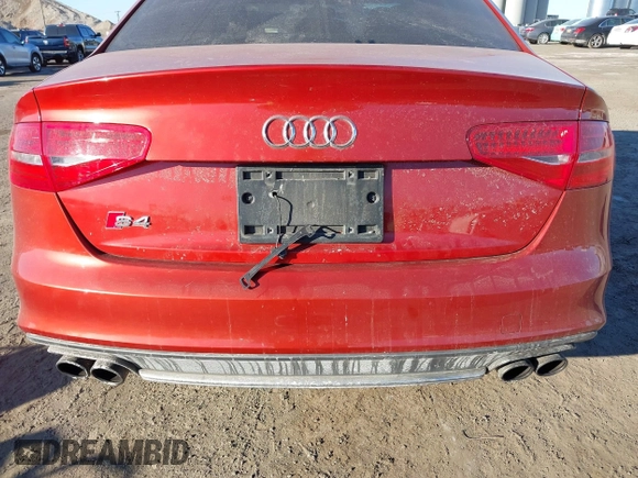 2014 Audi S4 Premium Plus with VIN WAUDGAFL3EA078839, listed as a IAAI auction lot 41428351 with 55,582 mi miles. Bid and sale history available at carsss.com. Image 18.