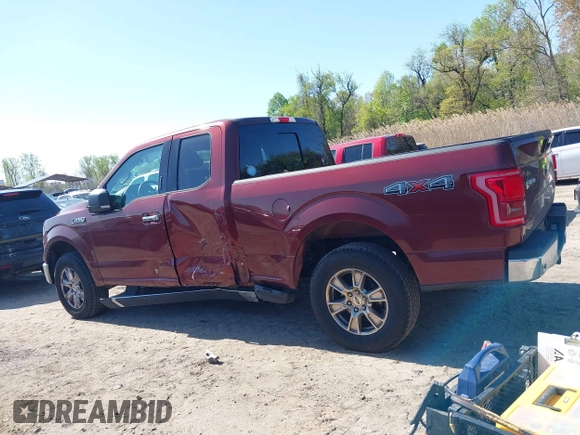 2015 Ford F-150 XLT with VIN 1FTEX1EP1FFC04227, listed as a IAAI auction lot 42048985 with 96,179 mi miles. Bid and sale history available at carsss.com. Image 15.