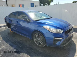 2020 Kia Forte GT-Line with VIN 3KPF34AD7LE160673, listed as a Copart auction lot 46910985 with 61,942 mi miles and Clean Title. Bid and sale history available at carsss.com. Image 4.