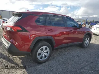2025 Toyota RAV4 LE with VIN 2T3K1RFV9SW377454, listed as a Copart auction lot 49300805 with 1,736 mi miles and Salvage Title. Bid and sale history available at carsss.com. Image 3.