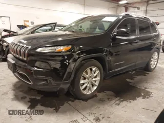 2017 Jeep Cherokee Limited with VIN 1C4PJMDB8HW636804, listed as a IAAI auction lot 41543269 with 118,633 mi miles and . Bid and sale history available at carsss.com. Image 2.