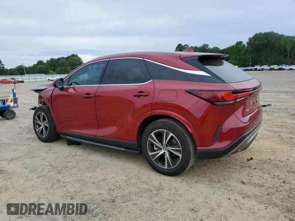 2023 Lexus RX 350 with VIN 2T2BAMBA1PC018649, listed as a Copart auction lot 58232225 with 14,931 mi miles and Salvage title. Bid and sale history available at DreamBid. Image 2.