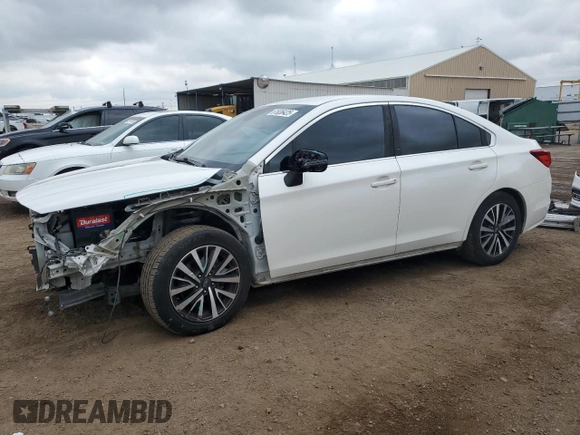 2018 Subaru Legacy Premium with VIN 4S3BNAF61J3043385, listed as a Copart auction lot 61836425 with 61,772 mi miles and Salvage title. Bid and sale history available at DreamBid. Image 1.