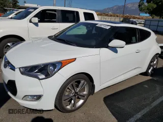 2016 Hyundai Veloster with VIN KMHTC6AD2GU289258, listed as a Copart auction lot 65821443 with 64,420 mi miles. Bid and sale history available at carsss.com. Image 1.