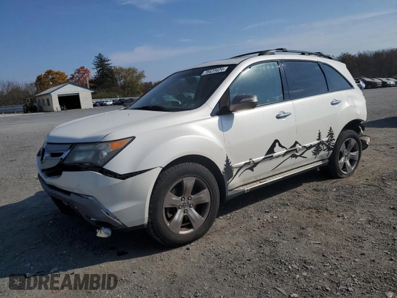 2009 Acura MDX Sport/Entertainment Pkg with VIN 2HNYD28809H503060, listed as a Copart auction lot 78423424 with 232,337 mi miles and Salvage Title. Bid and sale history available at carsss.com. Image 1.