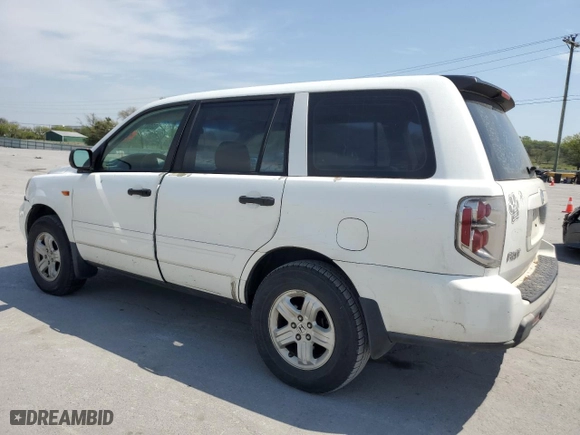 2006 Honda Pilot LX with VIN 5FNYF18126B001343, listed as a Copart auction lot 52601745 with 206,518 mi miles and Salvage Title. Bid and sale history available at carsss.com. Image 2.
