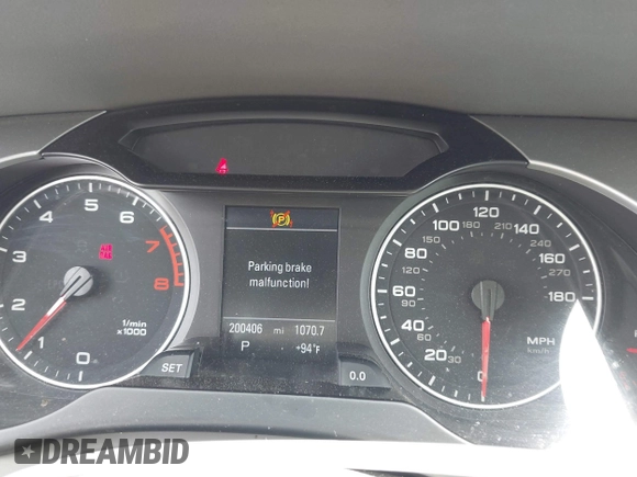 2011 Audi A4 Premium Plus с VIN WAUFFAFL9BN045134, выставлен на аукционе IAAI как лот 42274400 с пробегом 200 406 миль миль и . История ставок и продаж доступна на DreamBid. Изображение 7.