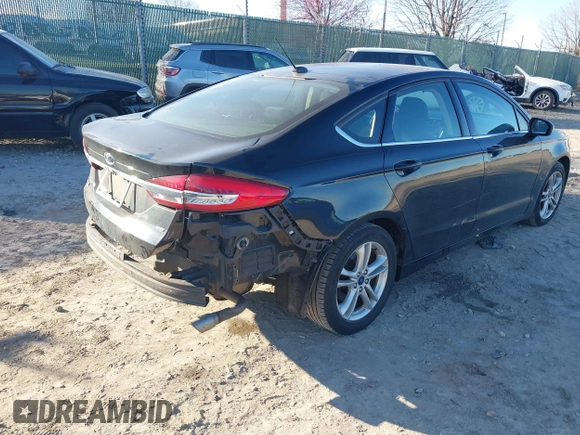 2018 Ford Fusion SE with VIN 3FA6P0H79JR227329, listed as a IAAI auction lot 41894778 with 116,580 mi miles. Bid and sale history available at carsss.com. Image 4.