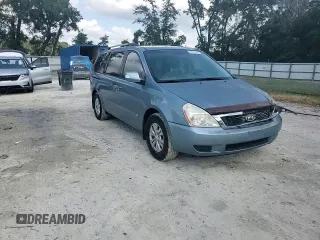 2012 Kia Sedona LX with VIN KNDMG4C72C6498832, listed as a Copart auction lot 78017424 with 167,289 mi miles and Salvage Title. Bid and sale history available at carsss.com. Image 14.